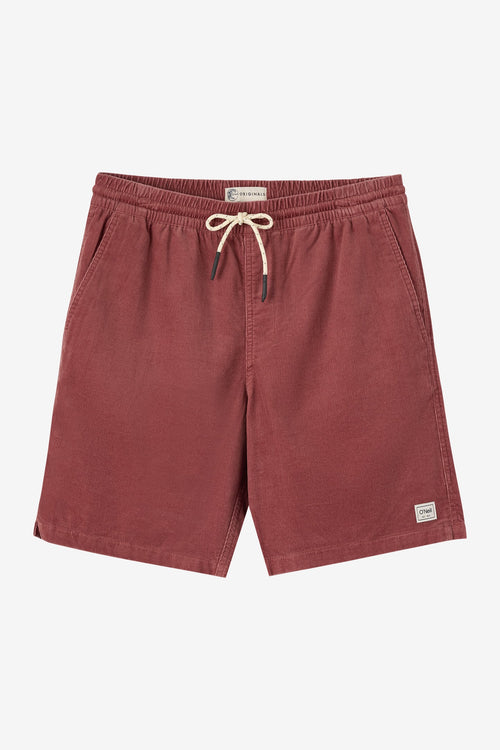 O'Riginals Cord Elastic Waist 18" Shorts