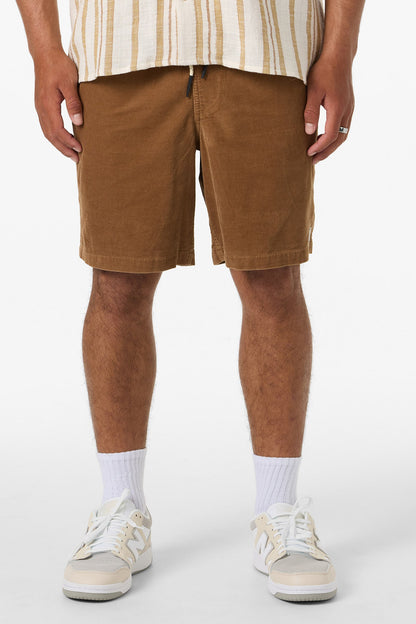 O'Riginals Cord Elastic Waist 18" Shorts