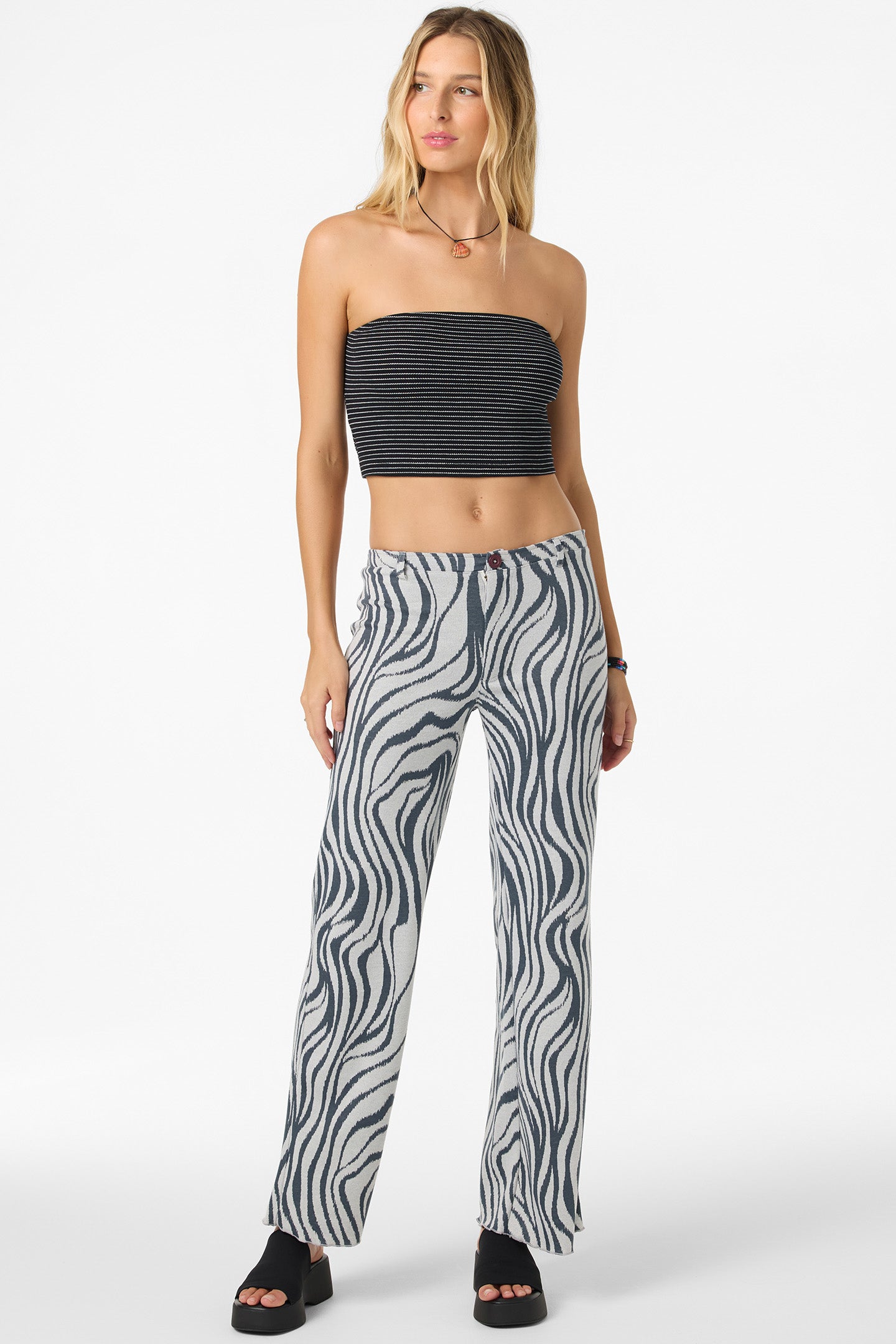 Adeline Stripe Tube Top