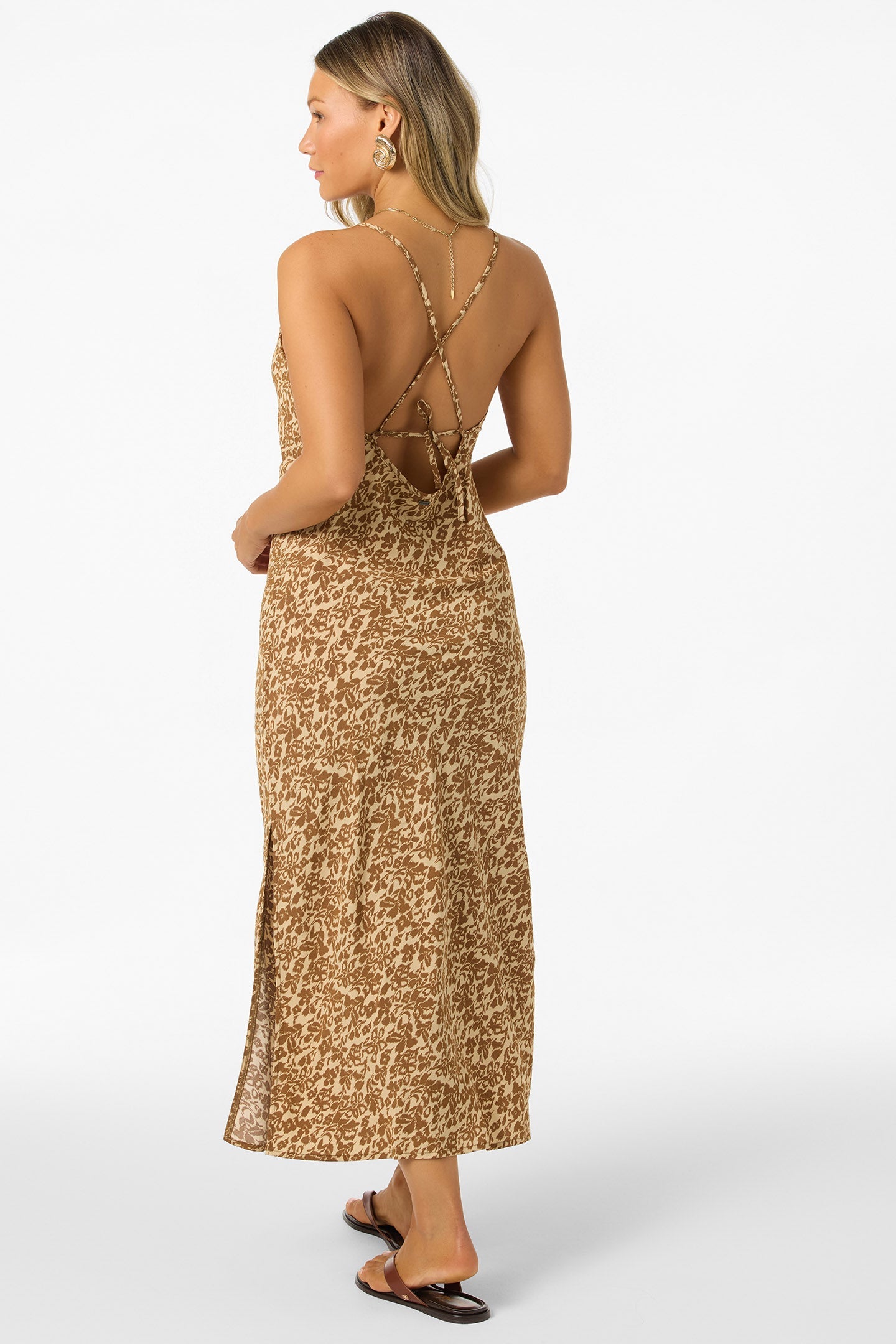 Holly Animal Midi Dress