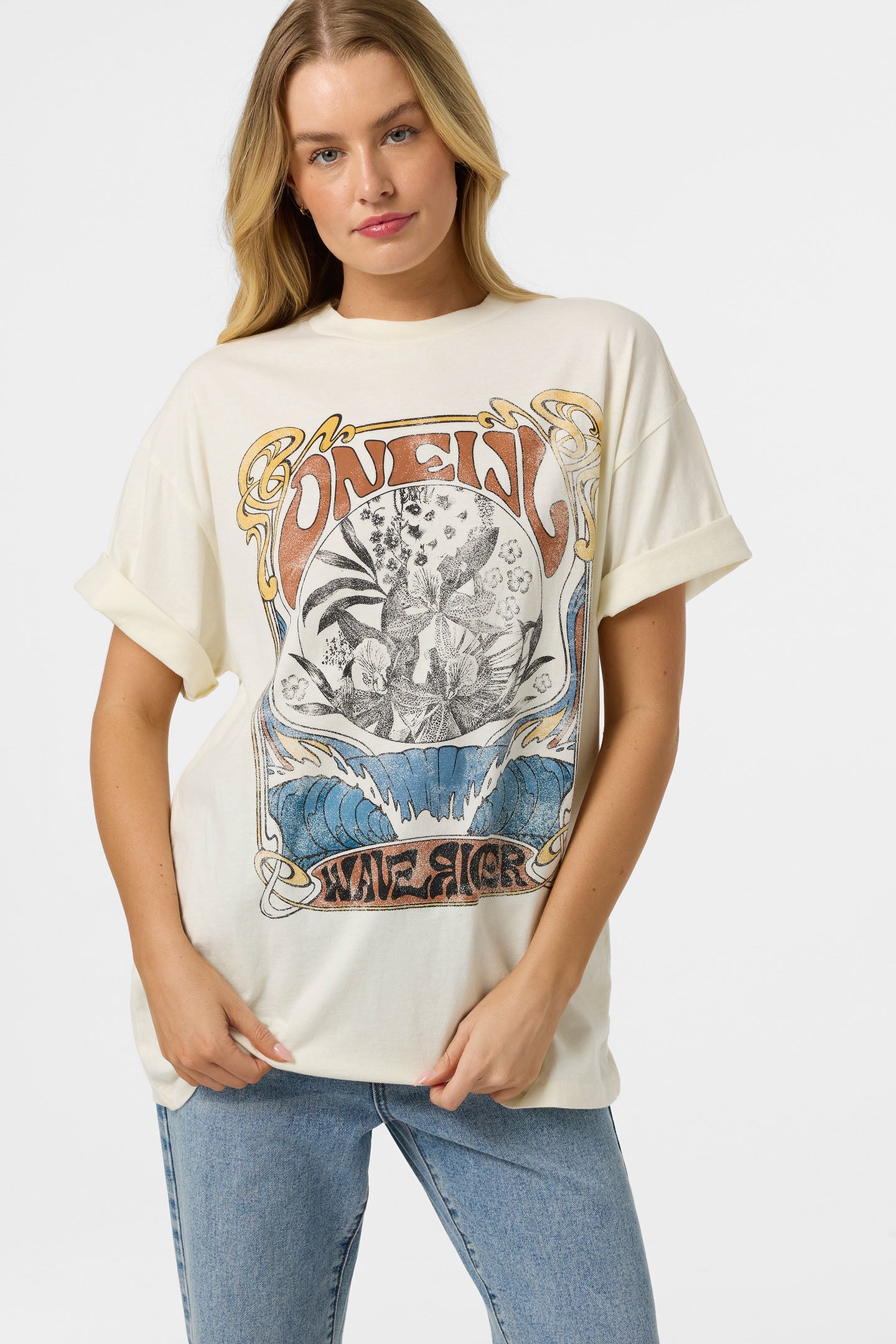Wave Rider Oversized Tee