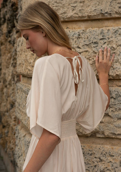 Devon Kimono Sleeve Maxi Dress