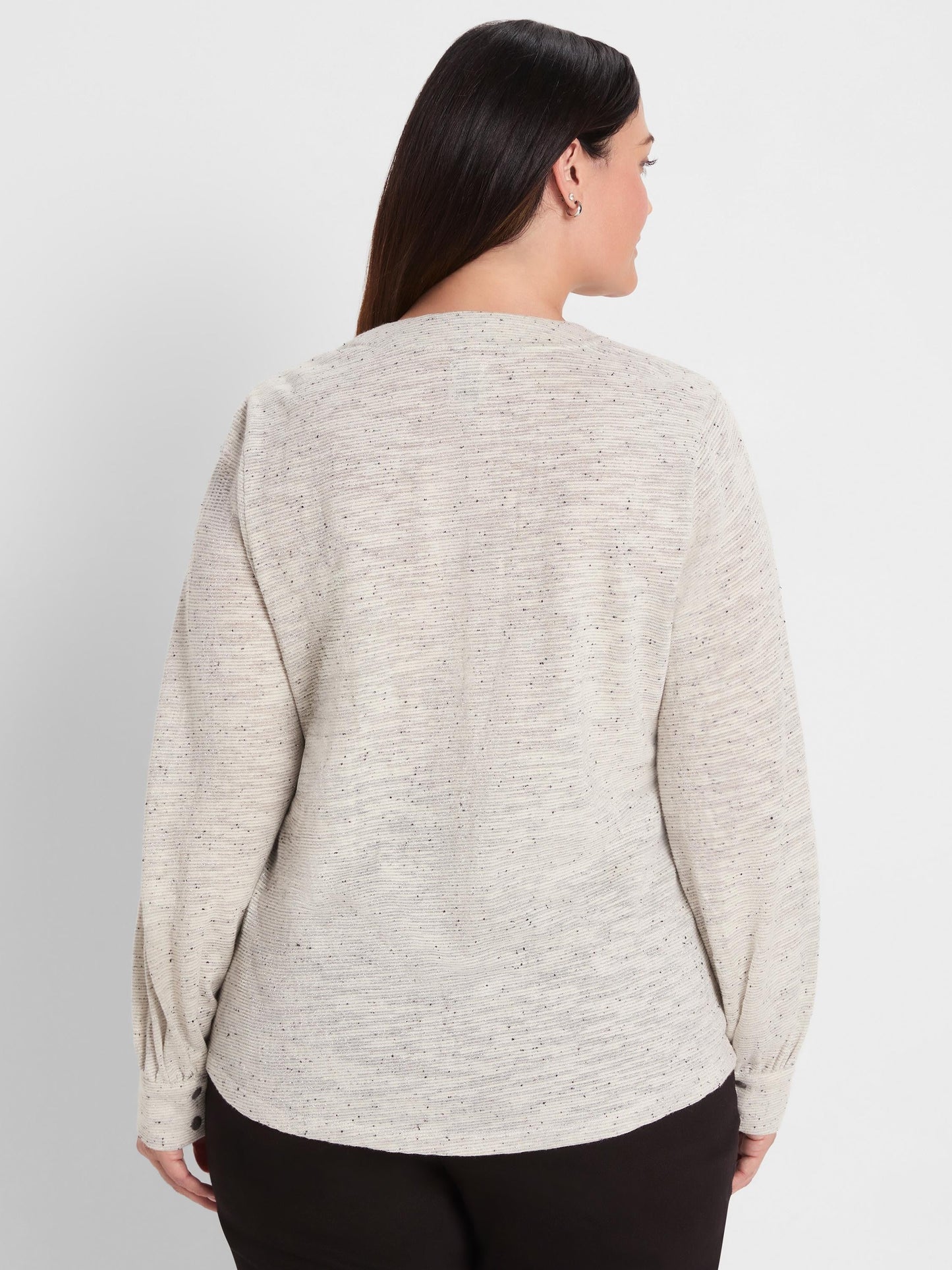 Downtown Sparkle Nep Knit Top