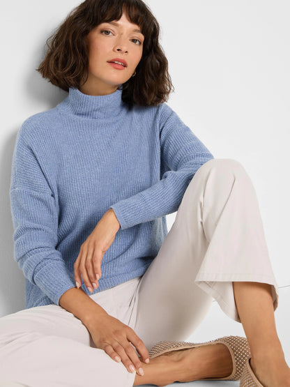 Waffle Tuck Sweater