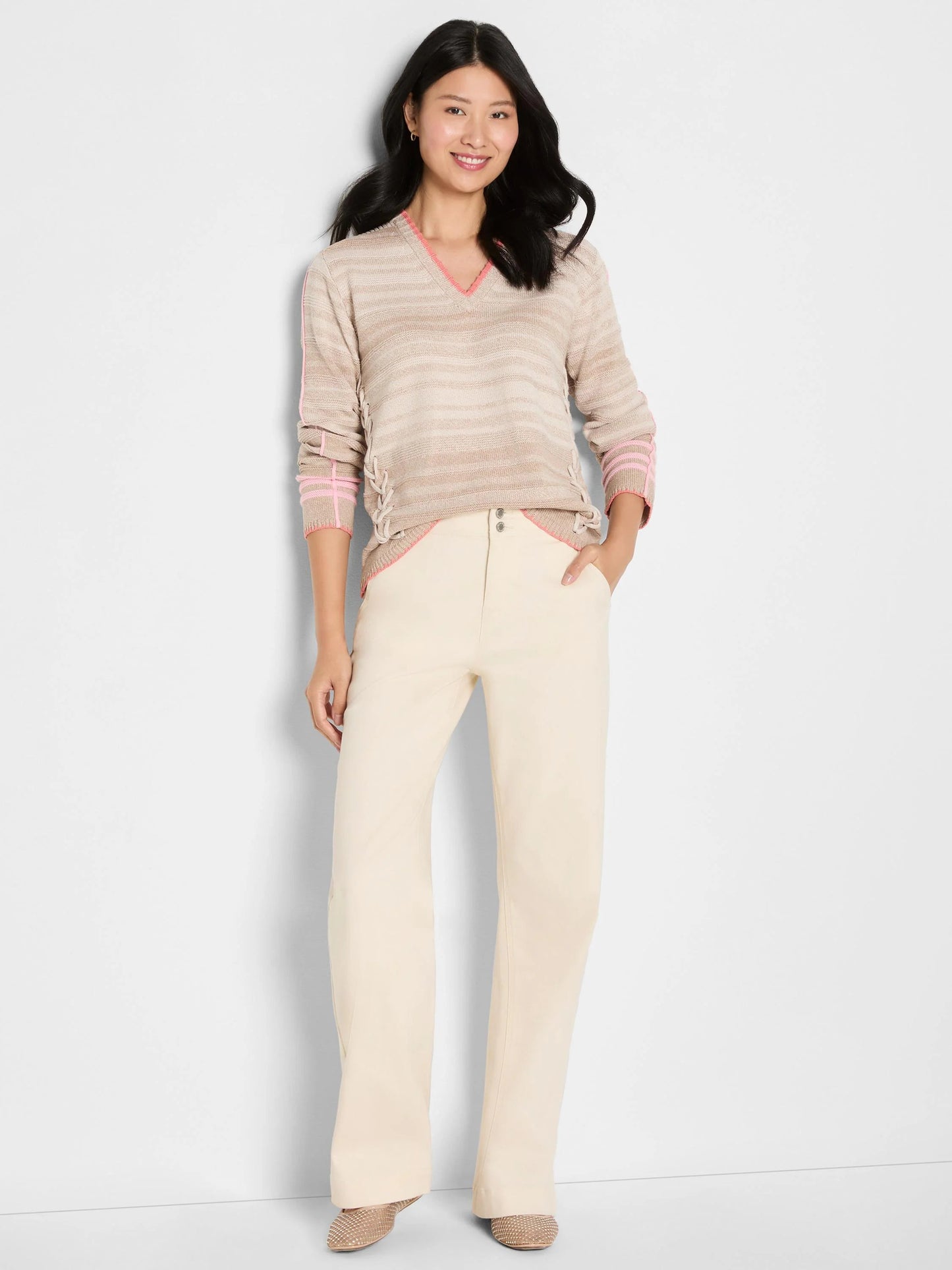 Stitched Layers Sweater