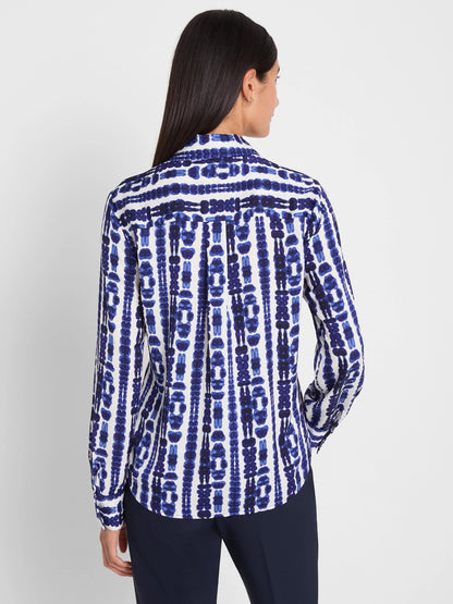 Shibori Stripe Top