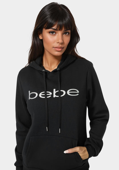 Glitter Logo Fleece Hoodie