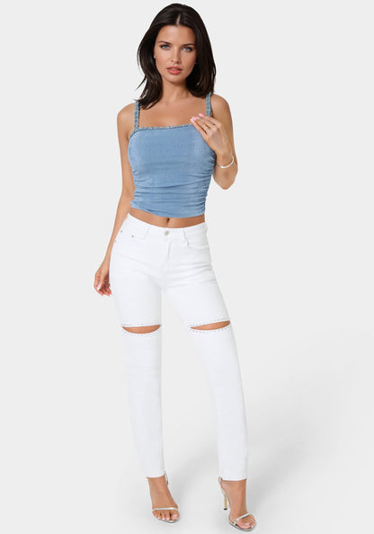 The Bling Slit Jean