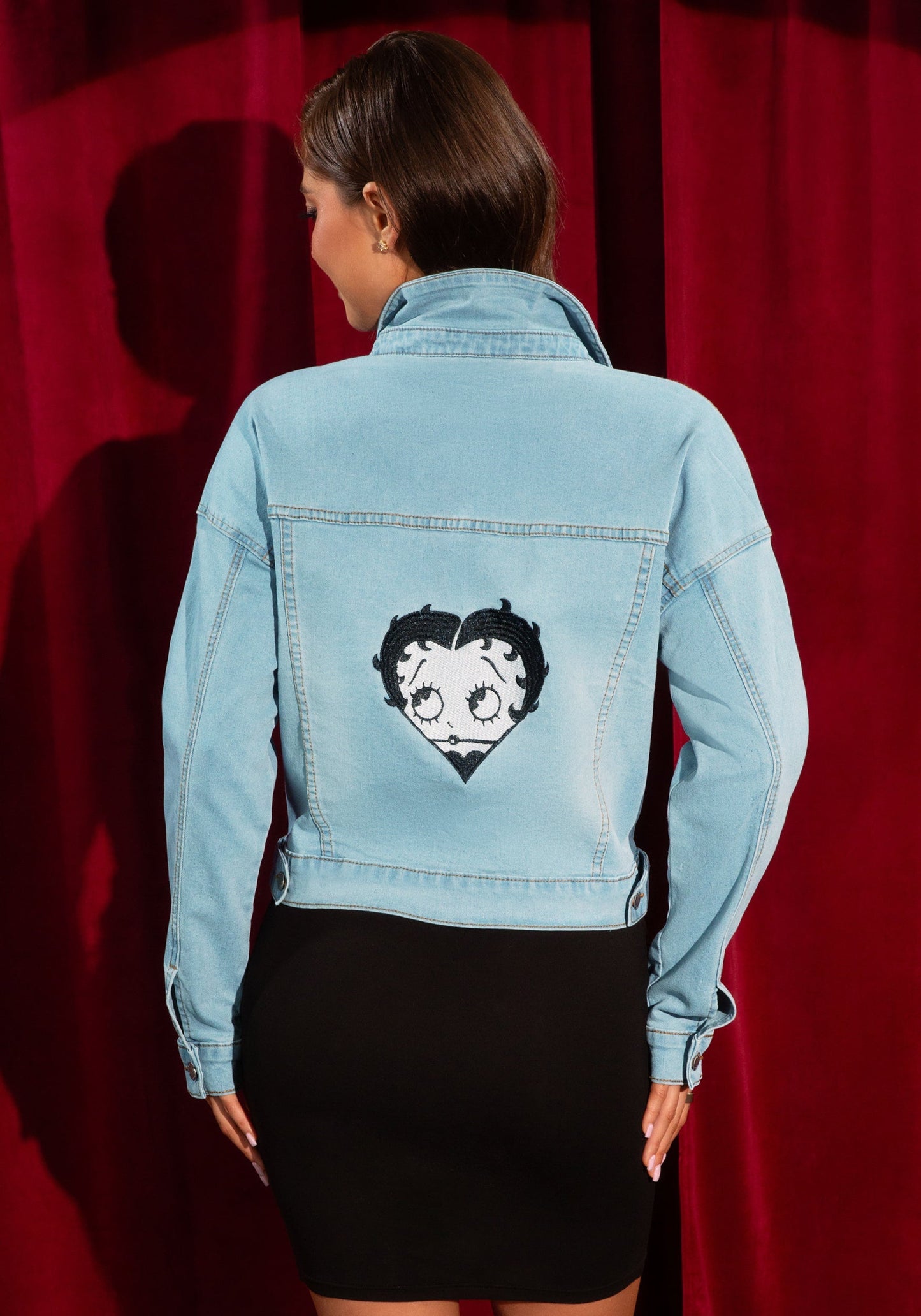 Betty Boop Sweetheart Jean Jacket
