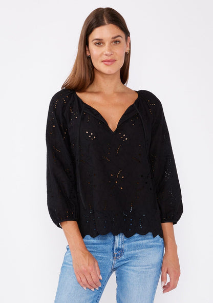 Sweetpea Eyelet Blouse