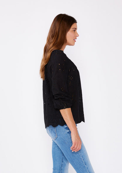 Sweetpea Eyelet Blouse