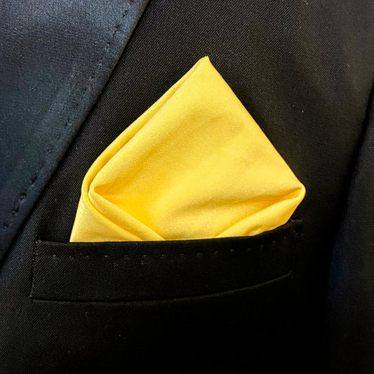 Canary Slinky Pocket Square