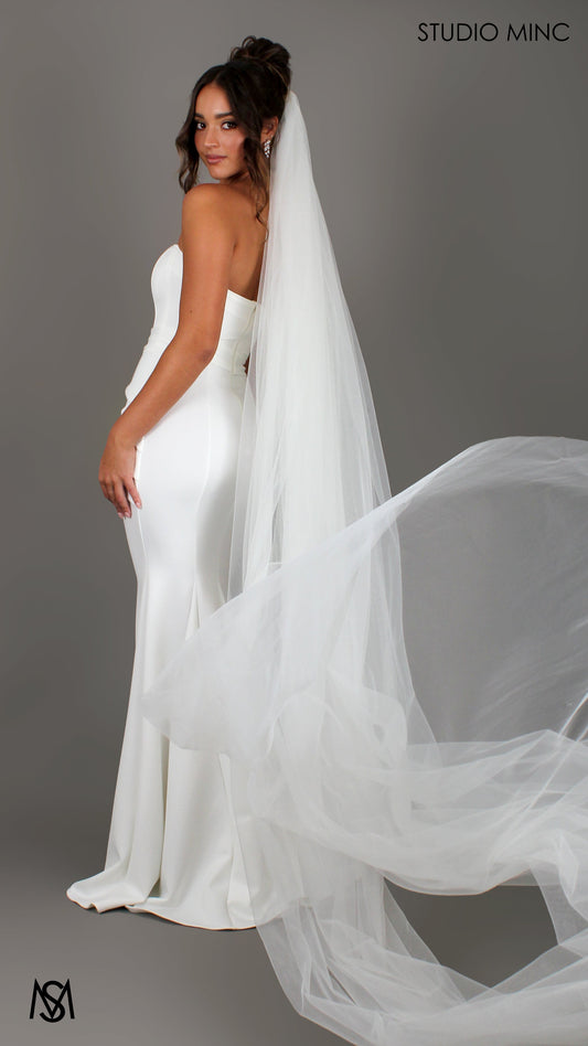Classic Tulle Veil - 2.8m Long