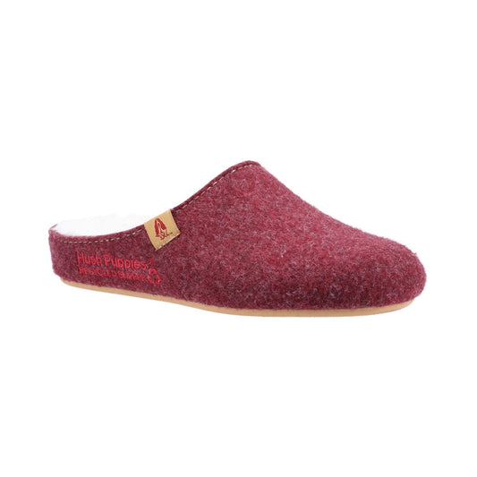 Hush Puppies The Good Slipper Womens - Burgundy