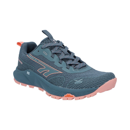 Hi-Tec Geo Nakuru Womens Trainers - Flintstone/Coral