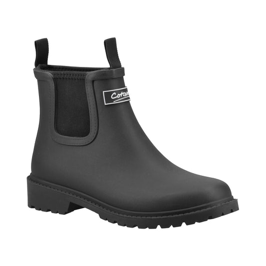 Cotswold Barton Womens Wellington - Black