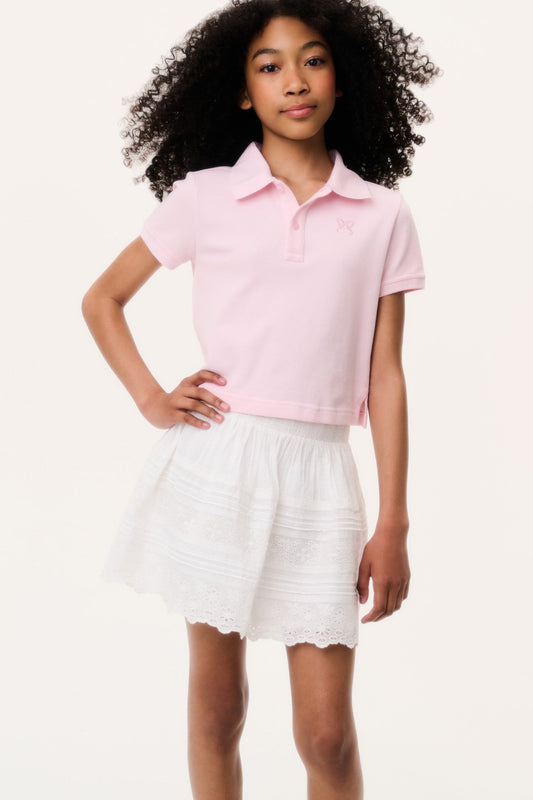 Tween Mini Sani Skirt - OPTIC WHITE