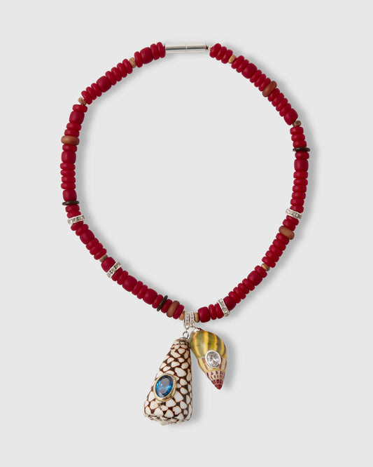 Riko II Necklace Red